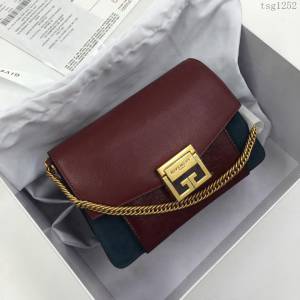 GlVENCHY紀梵希 法國代購級別 Givenchy Bag 巴黎走秀新款 中號 鏈條手提 斜挎包  tsg1252