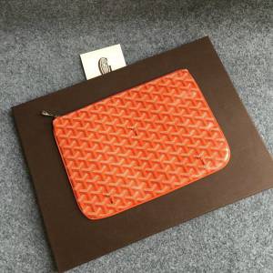 Goyard包 戈雅小號手包 專櫃新款 G0YARD手拿包  glg1038