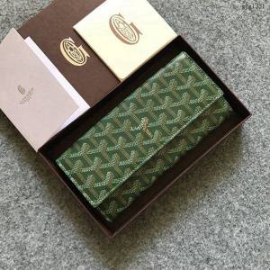 Goyard包 戈雅兩折長夾 Goyard翻蓋長錢包 Goyard女款長錢包  glg1331