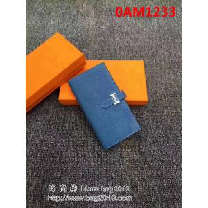 愛馬仕 Hermès荔枝紋 掌紋西裝皮夾 0AM1233