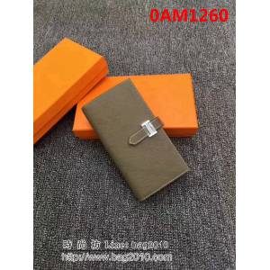 愛馬仕 Hermès荔枝紋 掌紋西裝皮夾 0AM1260