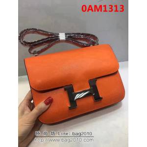 愛馬仕Hermes 手掌紋牛皮空姐包 單肩斜挎包 0AM1313