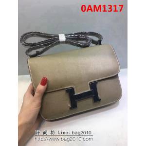 愛馬仕Hermes 手掌紋牛皮空姐包 單肩斜挎包 0AM1317