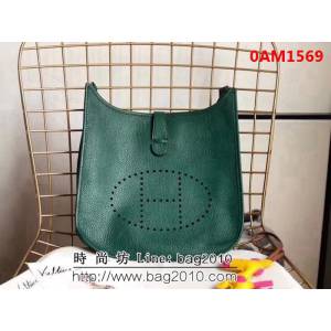 愛馬仕Hermes Evelyn 伊芙琳挎包 男女同款 0AM1569