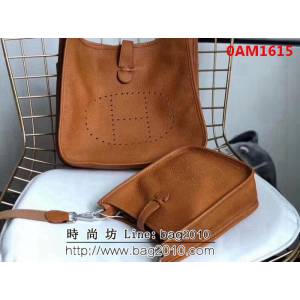 愛馬仕Hermes Evelyn 伊芙琳挎包 男女同款 0AM1615