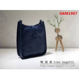 愛馬仕Hermes Evelyn伊芙琳挎包 男女同款 0AM1907