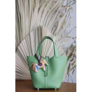 Hermes女包 愛馬仕牛油果菜籃子包 Hermes Picotin 2020新色  am1743