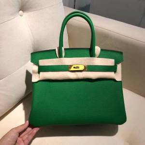 Hermes女包 愛馬仕經典款Birkin Hermes鉑金包 進口togo小牛皮 24K五金 全手工包  am1825