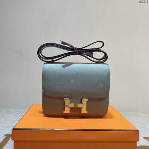 Hermesn康康女包 愛馬仕Constance斜挎包 Epsom皮  am2314