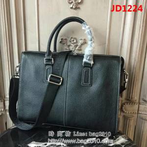 HERMES愛馬仕 最新款 原版牛皮 經典時尚 男士公事包 可手提斜挎 8802-1 JD1224