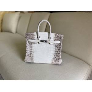 Hermes女包 愛馬仕Birkin himalaya喜馬拉雅 Hermes鉑金手提女包  tdh2183