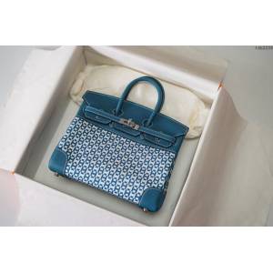 Hermes女包 愛馬仕新款拼接鉑金 Hermes內縫Birkin手提包  tdh2235