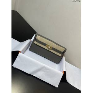 Hermes女包 愛馬仕Kelly woc小挎包 錫器灰epsom皮凱麗斜挎包  tdh2350