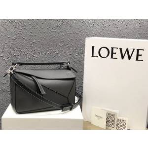 LOEWE包包 羅意威Puzzle小號拼接牛皮包 羅意威手提斜挎包 10172  tcl1002