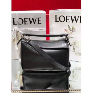 LOEWE經典爆款包包 羅意威Puzzle小號拼接手提斜挎包 10172  tcl1020