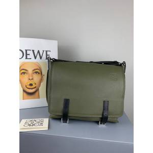 LOEWE包包 羅意威小號Military Messenger信差包 羅意威男士斜挎郵差包 36034  tcl1062