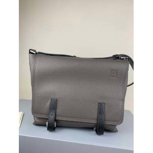 LOEWE包包 羅意威小號Military Messenger信差包 羅意威男士斜挎郵差包 36034  tcl1064