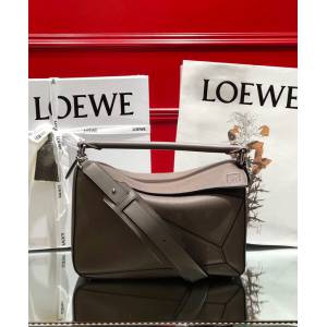 LOEWE經典爆款包包 羅意威中號Puzzle幾何拼接手提斜挎包 10171  tcl1147