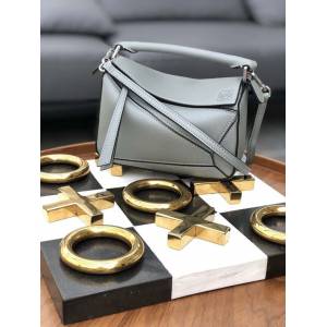 LOEWE爆款包包 羅意威迷你mini puzzle幾何拼接手提斜挎包 10173  tcl1154