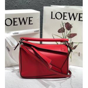 LOEWE爆款包包 羅意威迷你mini puzzle幾何拼接手提斜挎包 10173  tcl1177