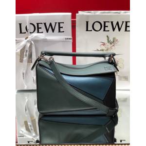 LOEWE經典爆款包包 羅意威小號Puzzle拼接手提斜挎包 10172  tcl1196