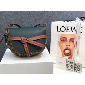LOEWE包包 羅意威小號Gate馬鞍包 羅意威小挎包 10183  tcl1224