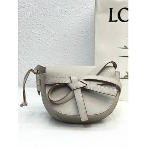 LOEWE包包 羅意威迷你Gate dual手袋 羅意威肩背斜挎腰包 10121  tcl1347