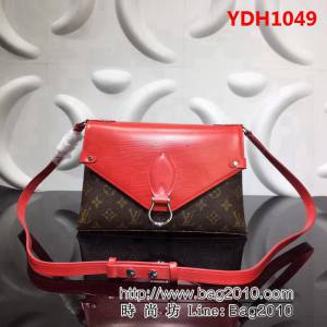 路易威登LV頂級原單 2018新款 M44033紅色 專櫃同步單肩斜跨包 YDH1049