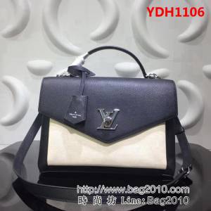 路易威登LV頂級原單2018新款54878牛皮單肩手提包 YDH1106