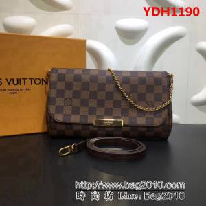 路易威登LV頂級原單N41290 Favorite手拿肩背鏈條包 YDH1190