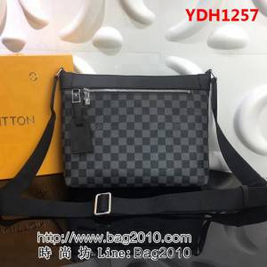 路易威登LV頂級原單N40003 Mick小號單肩斜挎包onogram Macassar帆布 YDH1257