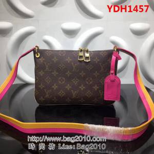 路易威登LV頂級原單2018新款牛皮單肩斜挎包 M44053 YDH1457