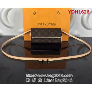 路易威登LV頂級原單M51854中號 正品複刻老花款小挎包 YDH1626
