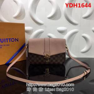 路易威登LV頂級原單Wight手袋 N44244粉色時尚休閒斜跨包 YDH1644