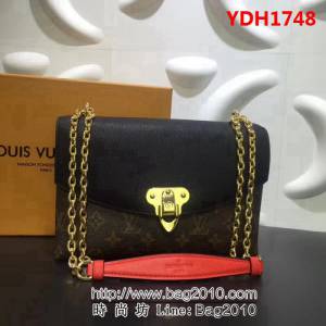 路易威登LV頂級原單SAINT PLACIDE M43715 金色鏈條手袋 YDH1748