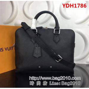 路易威登LV頂級原單 M53488 Armand小號公事包 Taurillon小公牛皮 牛皮飾邊 YDH1786