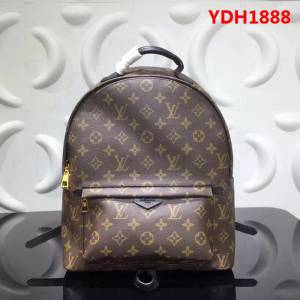 路易威登LV頂級原單2017年早春系列 MONOGRAM BACKPACK 中號雙背包M41561 YDH1888