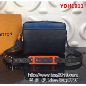 路易威登LV頂級原單M51466 Epi貼飾Nil Slim肩背斜挎包 高仿LV經典款 YDH1911