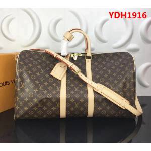 路易威登LV頂級原單 41418 41416 41414老花經典 Keepall旅行袋系列 YDH1916