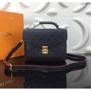路易威登LV女包 頂級原單 M43942 Empreinte壓花皮革 郵差包 2018年冬季 Pochette Metis手袋 手提 單肩 斜挎包  ydh2609
