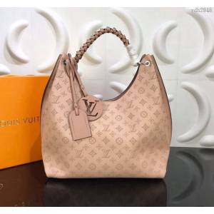 LV女包 M53188 頂級原單 顆粒Taurillon小牛皮 全皮沖孔編織手腕 路易威登女單肩包  ydh2848