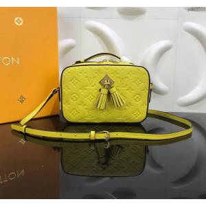 LV女包 Monogram Empreinte壓紋皮革 路易威登Saintonge手袋 LV手提包 手拎包 LV單肩斜挎包  ydh3095