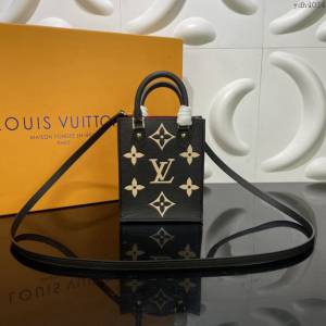 LOUIS VUITTON專櫃新款包包 路易威登Petit Sac Plat手袋 LV字母手提肩背斜挎女手機包 M80449  ydh4034
