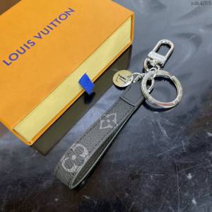 LOUIS VUITTON專櫃新款包包 路易威登DRAGONNE包飾 LV吊墜鑰匙扣 M61950  ydh4055