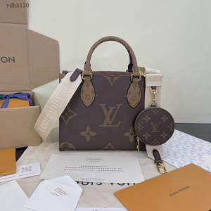 Lv路易威登2023專櫃經典款手提購物袋 免稅版特級純鋼M46373 ydh5130