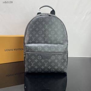 Lv路易威登2023專櫃新款Discovery小號雙肩包 LV黑花男士雙肩後背包 M22558 ydh5139