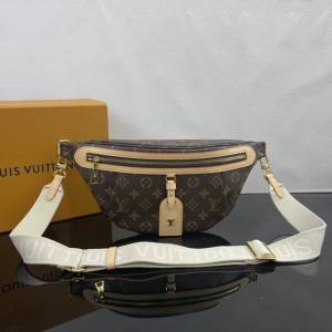 LV路易威登2023专柜新款High Rise手袋 M46784 最新款老花bumbag腰包 ydh5253