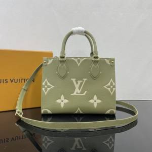 LV路易威登2023专柜新款Onthego小号Tote包 Sac Plat手袋 ydh5260