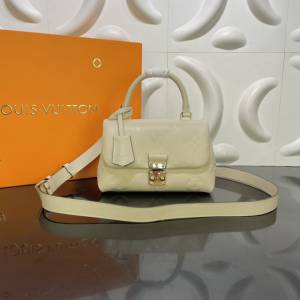 LV路易威登2023专柜新款M46008 Madeleine BB手袋全皮手提肩背包 ydh5395