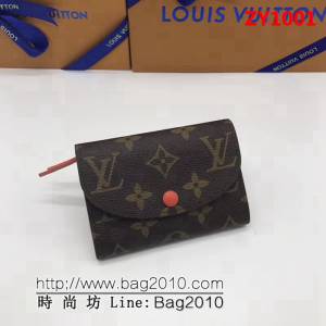 路易威登LV頂級原單M41939橙海外原單 多彩信封式零錢包 女士錢包 ZY1001